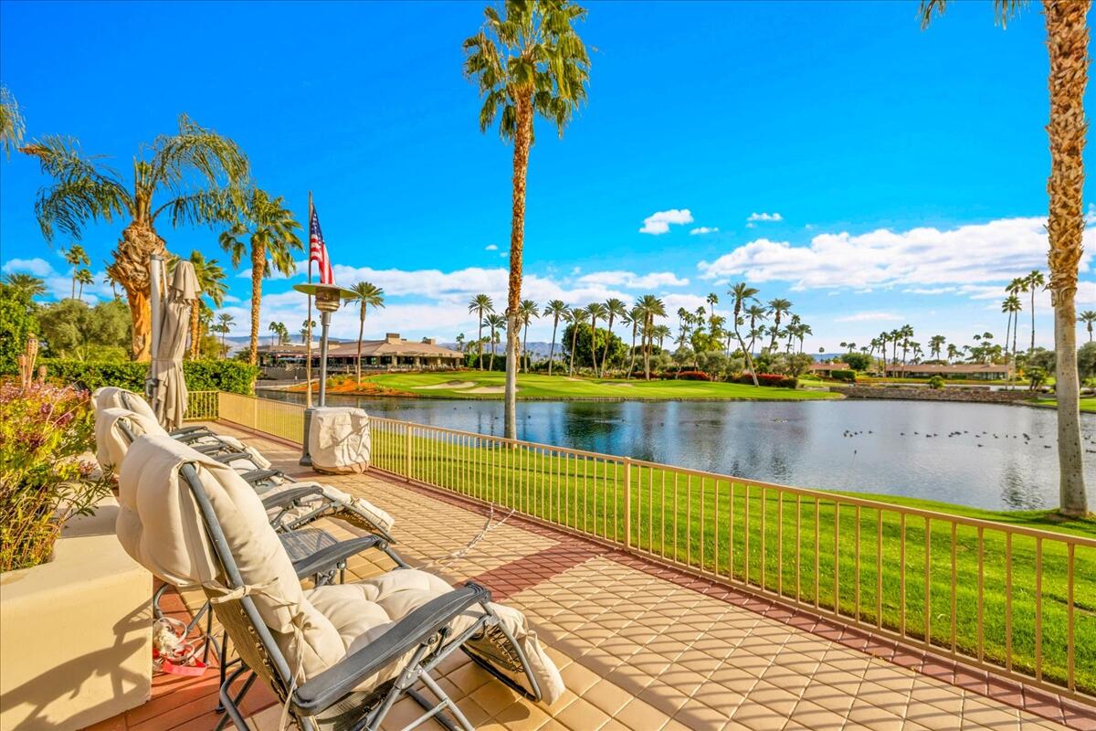 75467 Riviera Drive Indian Wells, CA 92210 - Photo 38 of 40 75467 Riviera view out back of lake NEW