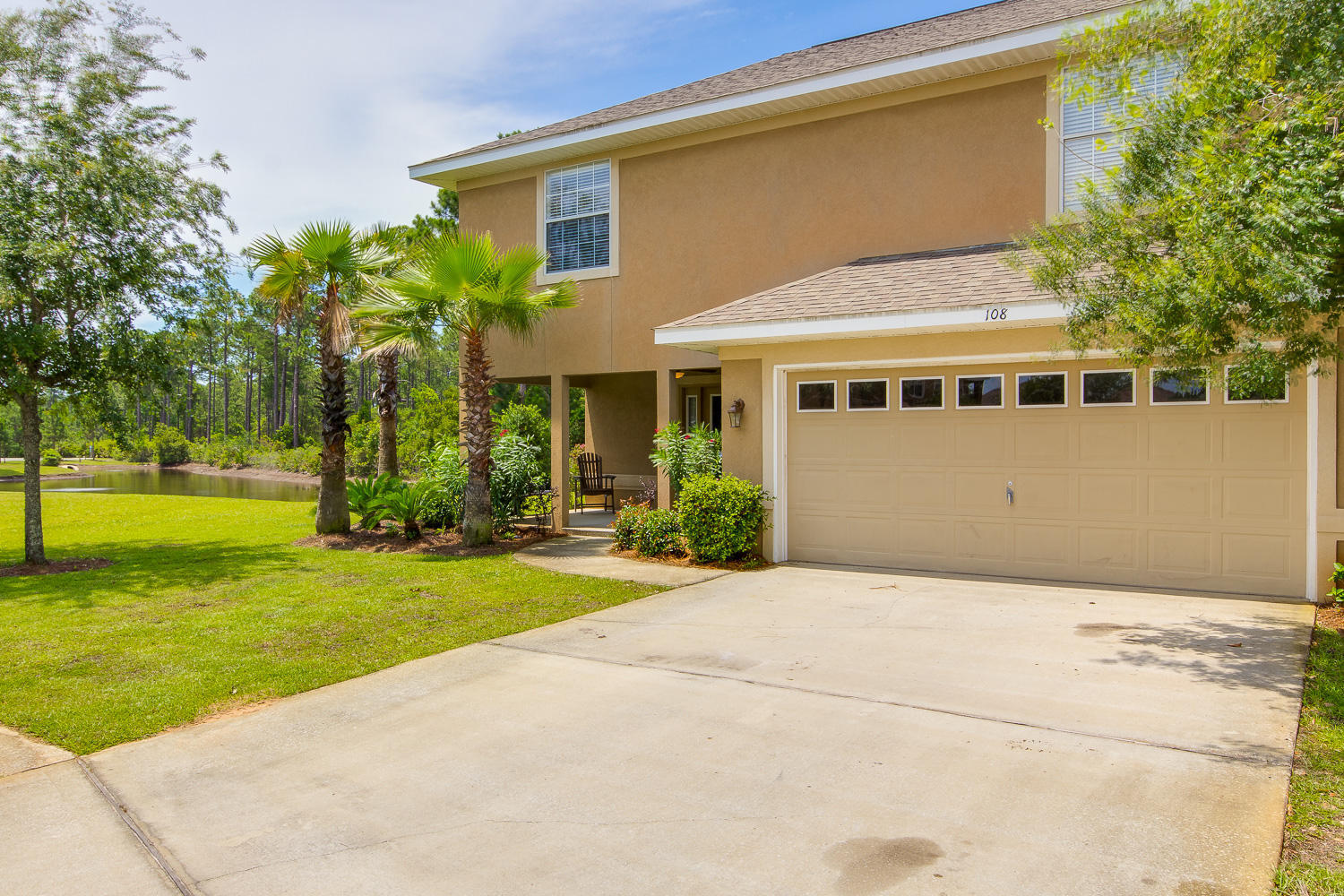 108 Red Maple Court Santa Rosa Beach, FL 32459 - Photo 2 of 30 a front view of house with yard and green space