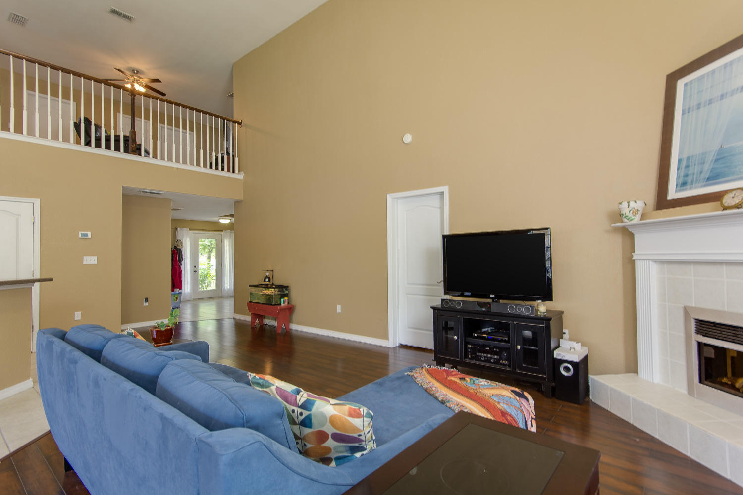 108 Red Maple Court Santa Rosa Beach, FL 32459 - Photo 10 of 30 a living room with furniture and a flat screen tv