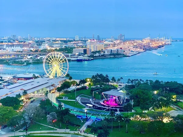 a city view