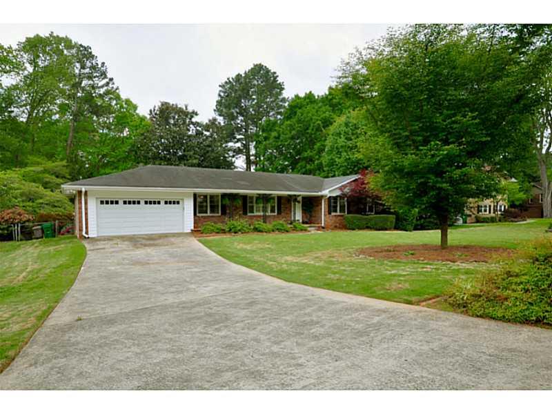 2715 Hilo Court Decatur, GA 30033 - Photo 1 of 1 a front view of house with yard and green space