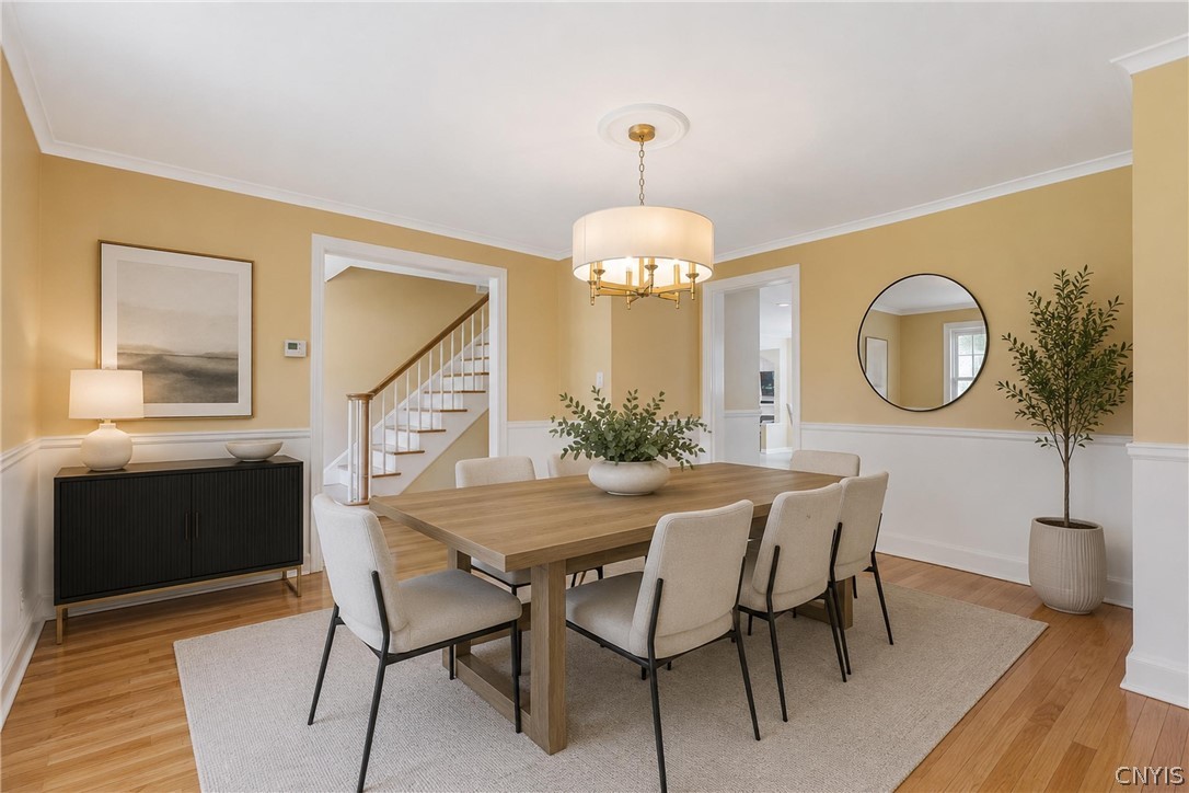 31 Lyndon Road Fayetteville, NY 13066 - Photo 8 of 47 Dining room is staged.