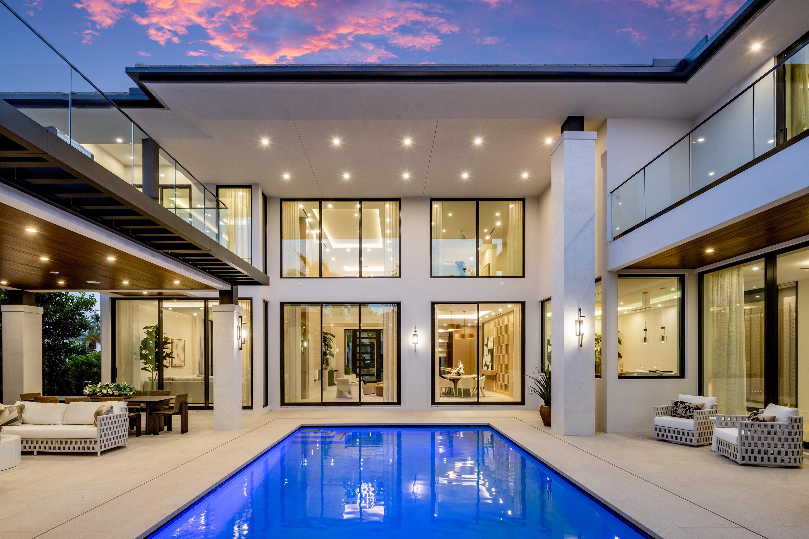 2498 Queen Palm Road Boca Raton, FL 33432 - Photo 9 of 80 Twilight exterior