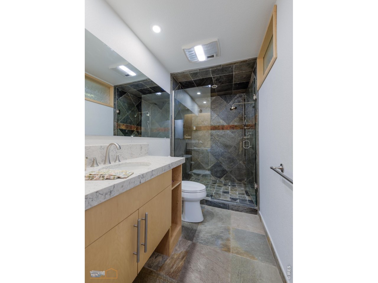 854 Walnut Street, Unit D Boulder, CO 80302 - Photo 14 of 40 Updated Primary Bathroom