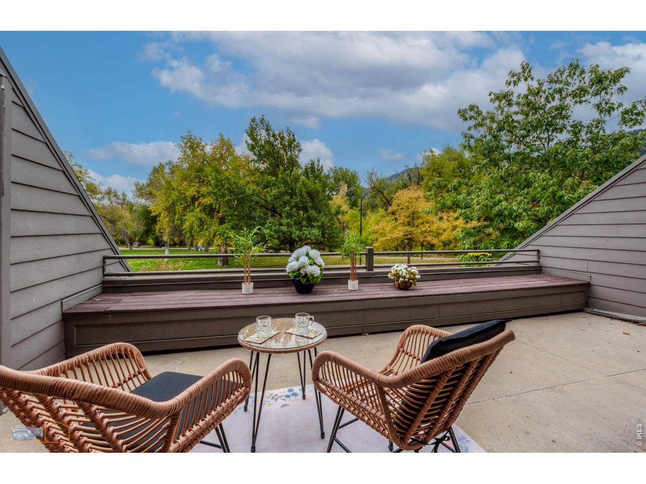 854 Walnut Street, Unit D Boulder, CO 80302 - Photo 20 of 40 Relax on the Balcony