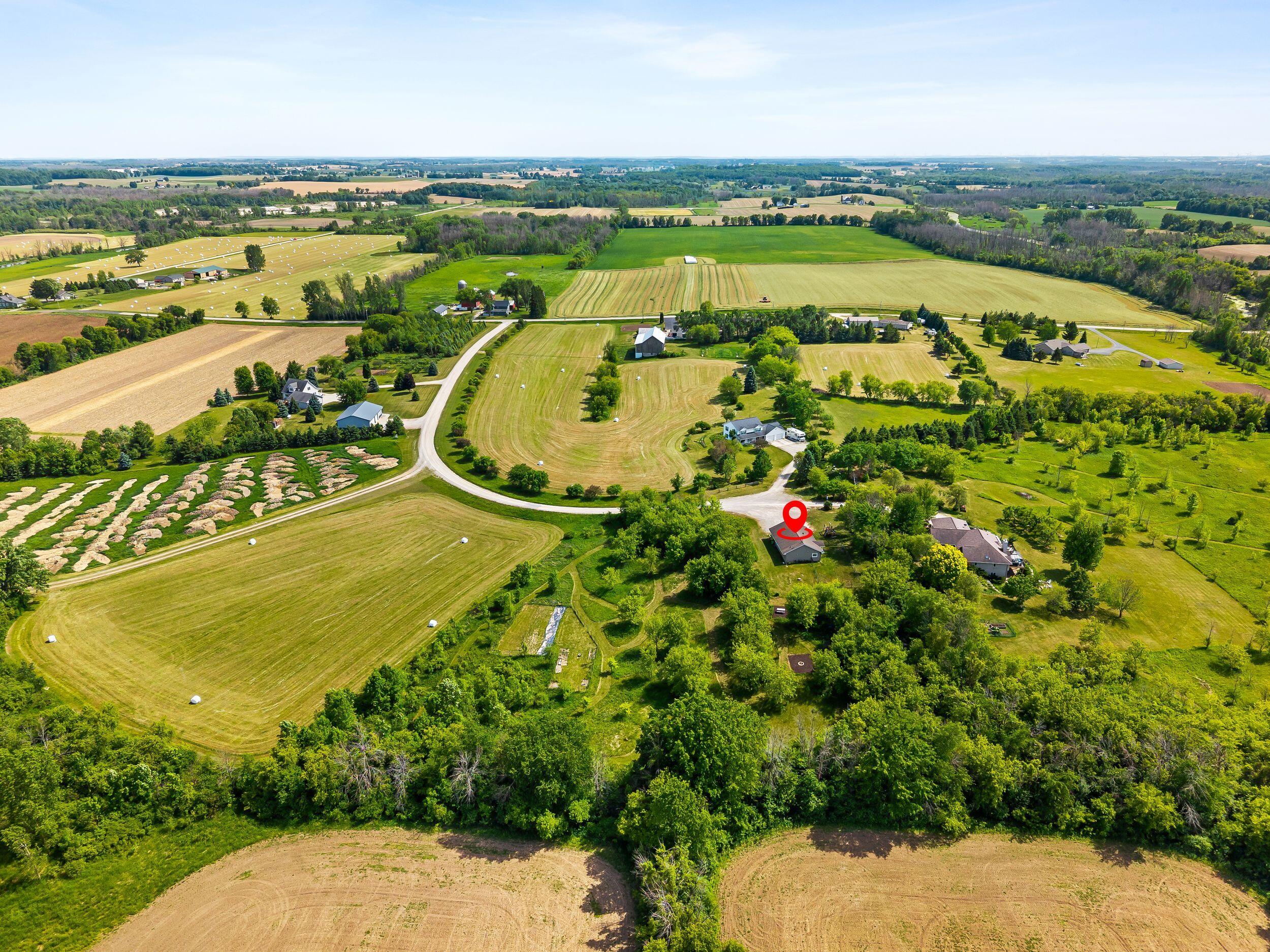 N3176 River Springs Road Chilton, WI 53014 - Photo 42 of 42 Aerial