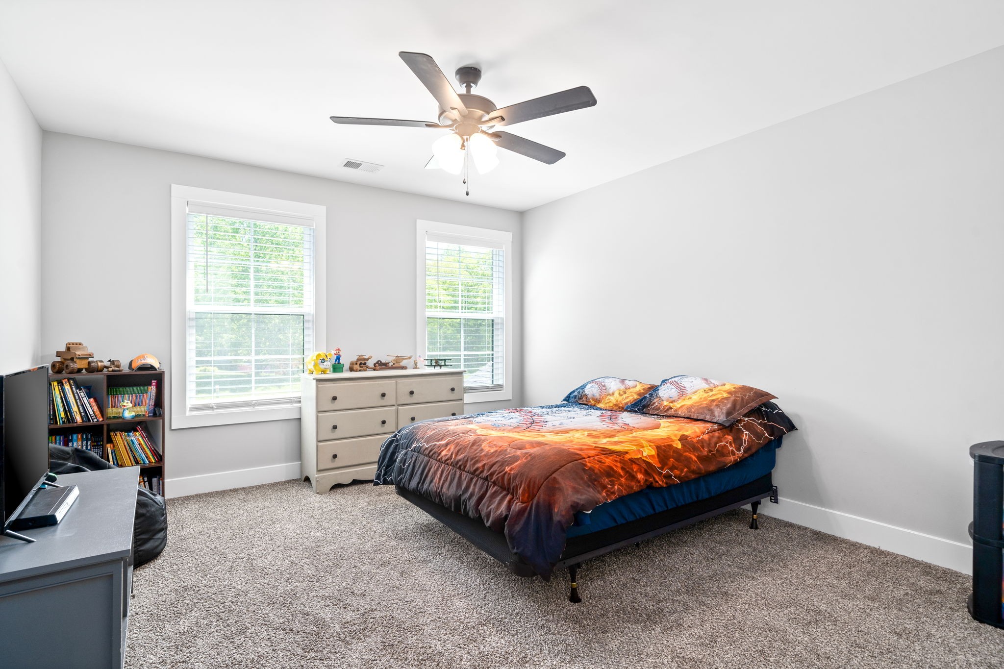 3744 McGregor Road Adams, TN 37010 - Photo 28 of 48 a bed room with a bed and a window