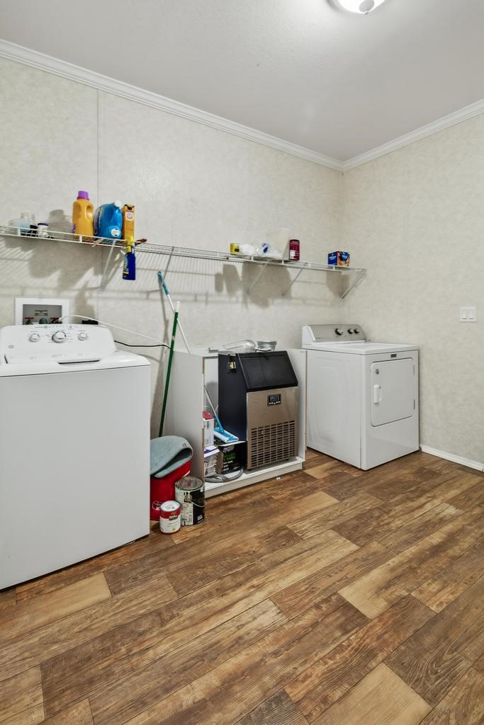 85614 Wilson Neck Road Yulee, FL 32097 - Photo 29 of 48 a view of storage and utility room with two washing machine