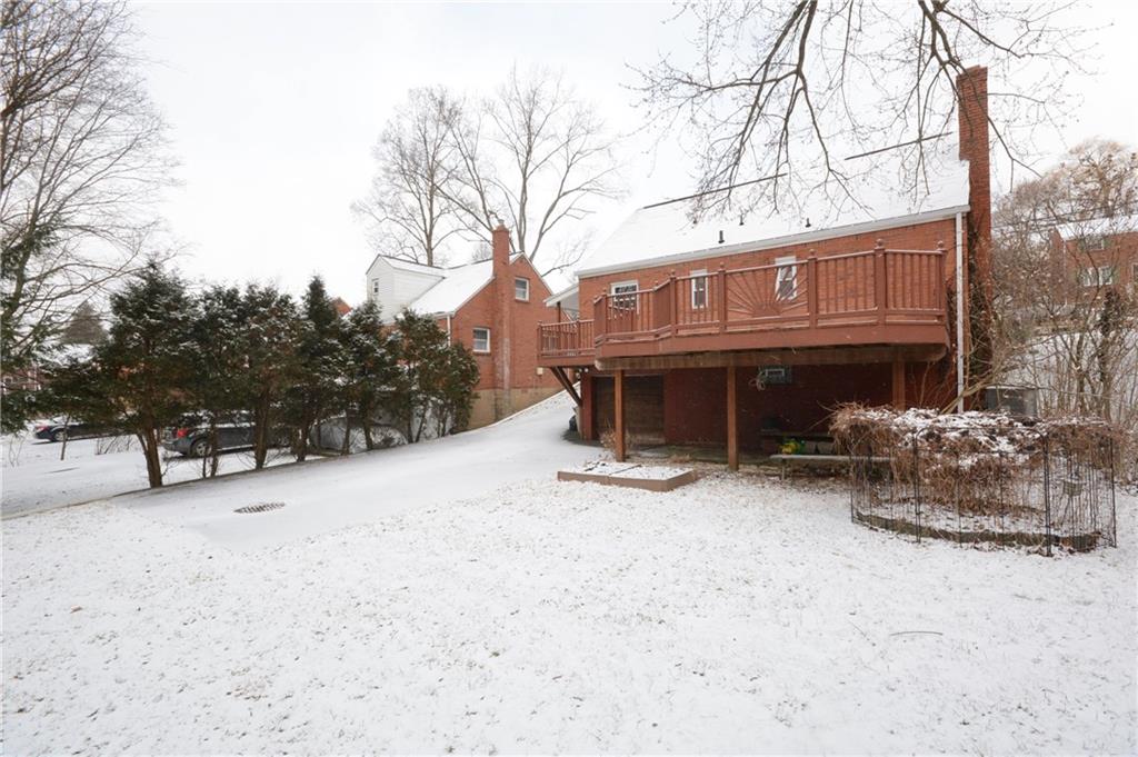 540 Haverhill Road Pittsburgh, PA 15228 - Photo 21 of 25 Another view of the back of the yard.