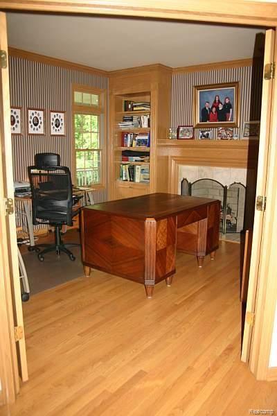 5360 Old Mill Road Rochester, MI 48306 - Photo 21 of 25 Den W/ Fireplace