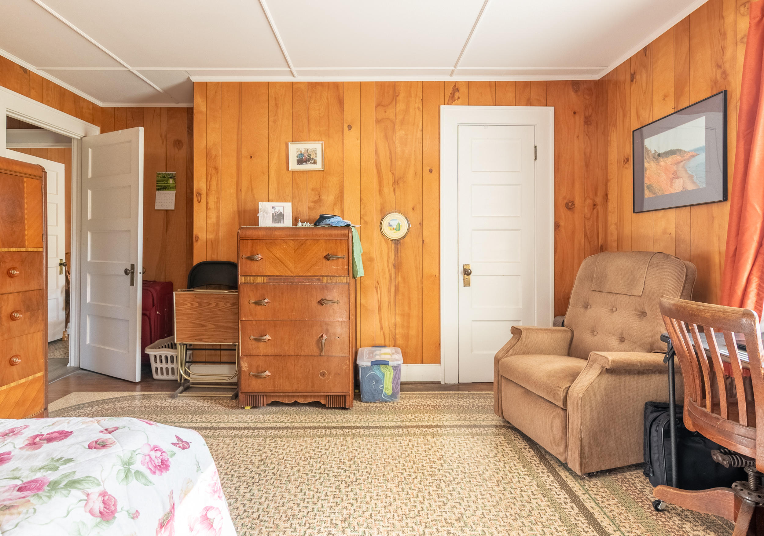 856 Conner Grove Road Southwest Willis, VA 24380 - Photo 22 of 63 a bedroom with a bed and a couch