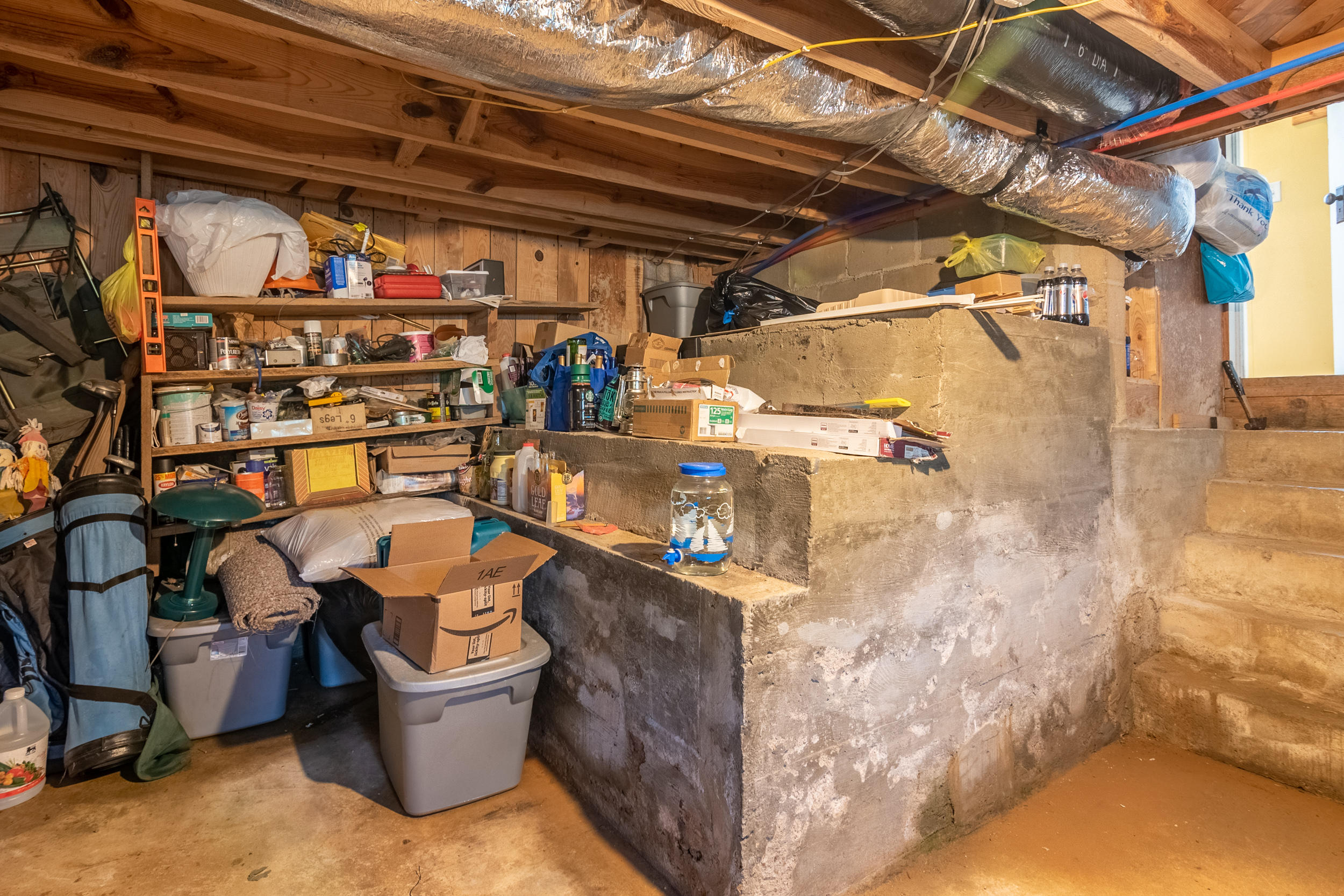 856 Conner Grove Road Southwest Willis, VA 24380 - Photo 38 of 63 a view of storage and utility room