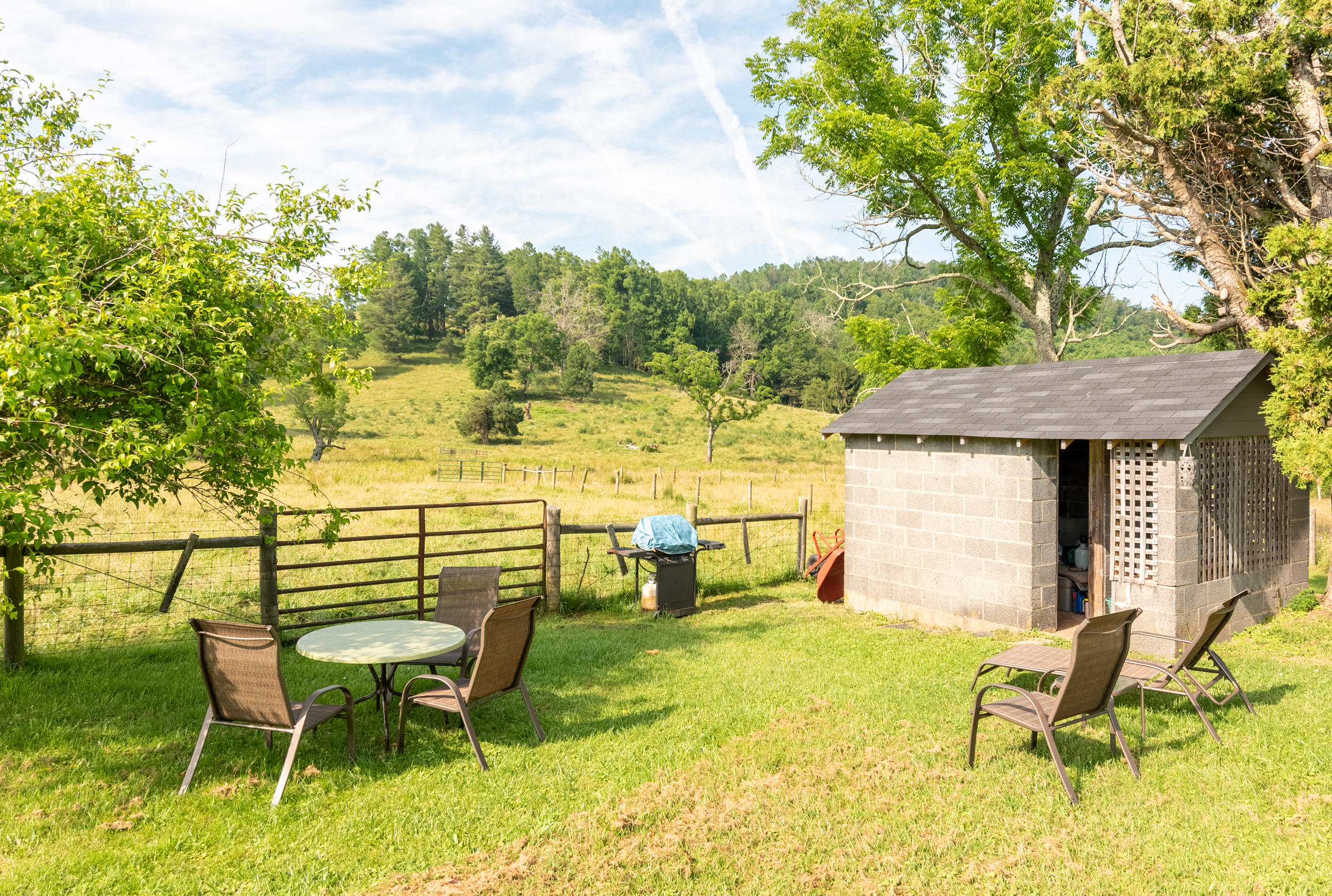 856 Conner Grove Road Southwest Willis, VA 24380 - Photo 58 of 63 a view of a swimming pool with a lounge chairs