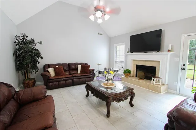 a view of a small space