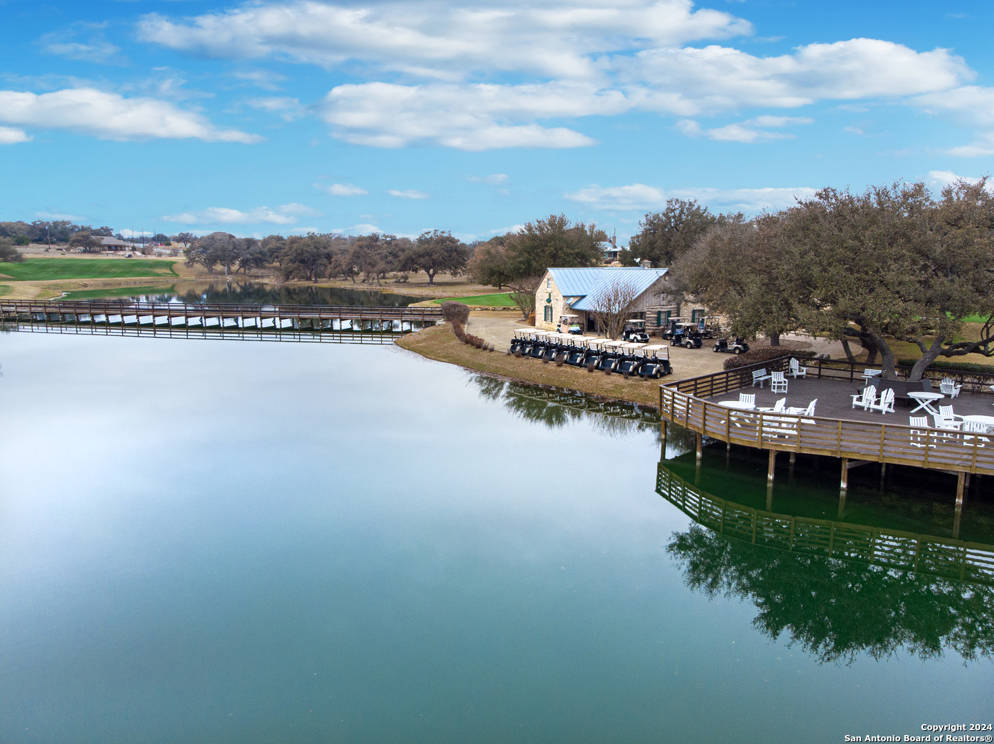 117 Lewis Todd Blanco, TX 78606 - Photo 15 of 15 a view of a lake with a city