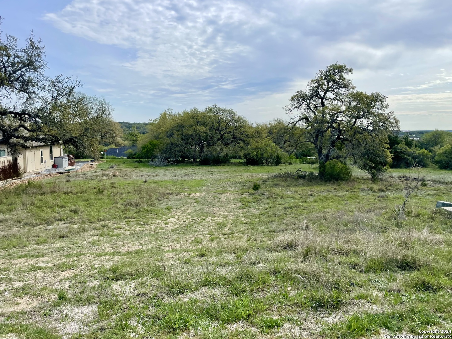 117 Lewis Todd Blanco, TX 78606 - Photo 2 of 15 a big yard with lots of green space and bushes