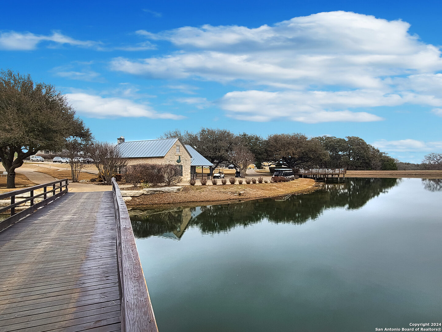 117 Lewis Todd Blanco, TX 78606 - Photo 8 of 15 a view of a lake with a city view