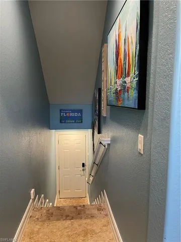 a view of a hallway with a hallway