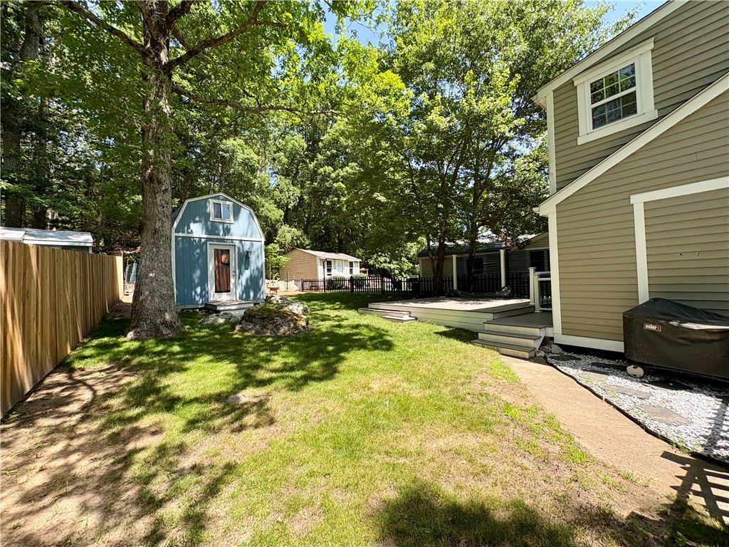79 West Shore Drive Exeter, RI 02822 - Photo 26 of 28 ~Yard View