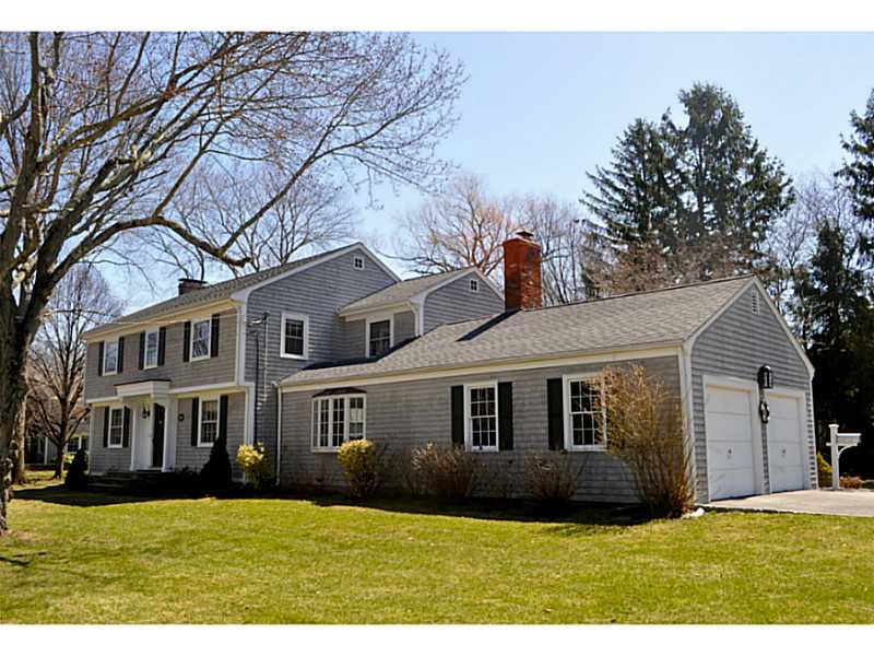 15 Ridgewood Road Barrington, RI 02806 - Photo 1 of 22 Exterior Front. Classic colonial is tucked away in prestigious neighborhood