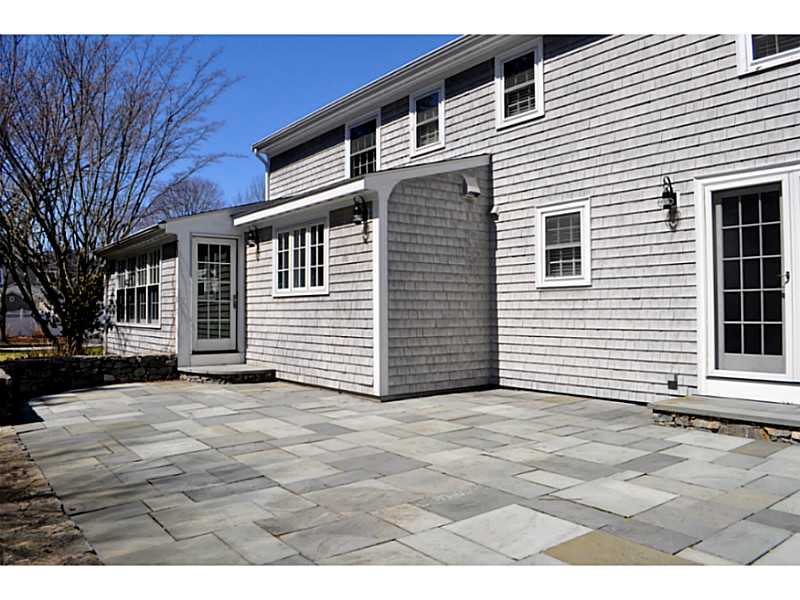 15 Ridgewood Road Barrington, RI 02806 - Photo 21 of 22 Exterior Back. Gorgeous new stone patio provides perfect spot for entertaining or just relaxing.