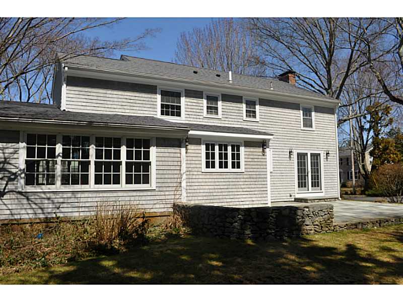 15 Ridgewood Road Barrington, RI 02806 - Photo 22 of 22 Exterior Back. Entire home was re-shingled providing ease of maintenance and a clean, New England look.