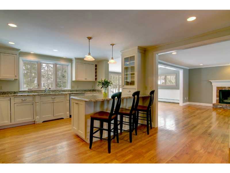 15 Ridgewood Road Barrington, RI 02806 - Photo 5 of 22 Kitchen. Truly spectacular custom kitchen with breakfast bar, desk area & loads of storage.