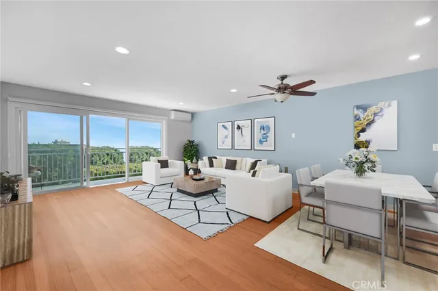 a view of a hallway with workspace