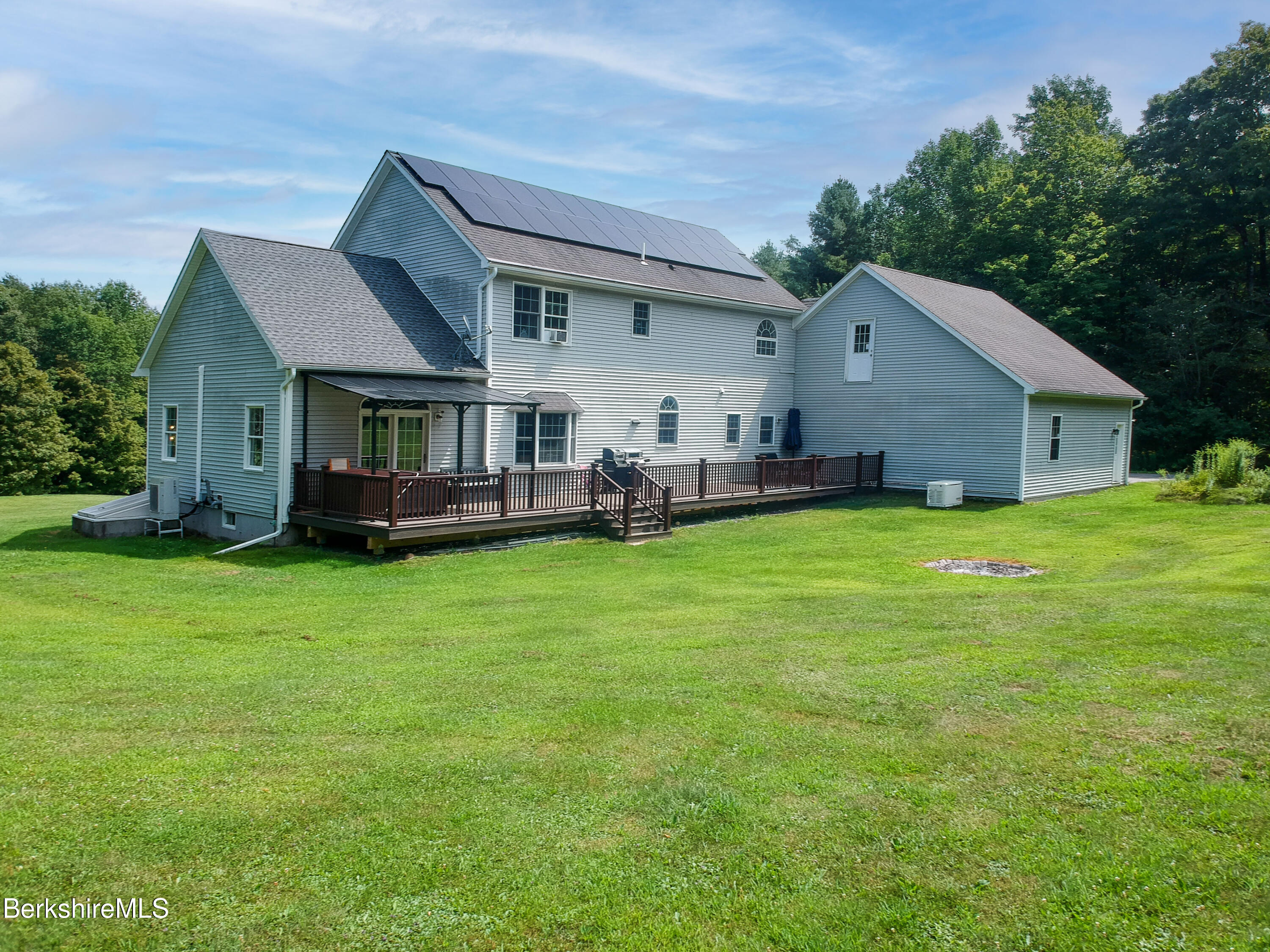 155 High St Hill Road Windsor, MA 01270 - Photo 25 of 26 a front view of house with yard and green space