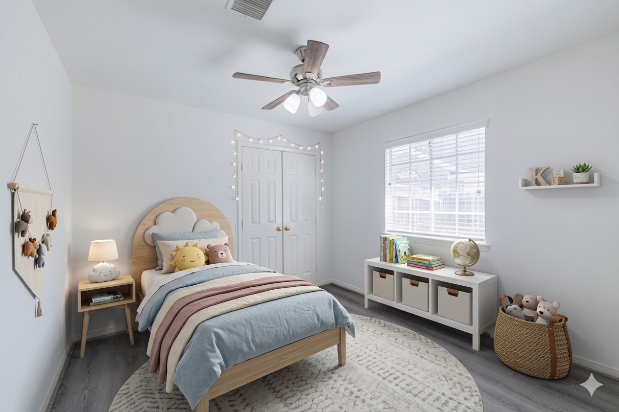 15022 Sapling Oak Court Houston, TX 77082 - Photo 27 of 32 a bedroom with a bed and a window