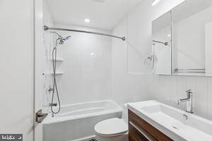 436 Brown Street Philadelphia, PA 19123 - Photo 31 of 62 a bathroom with a sink toilet and shower