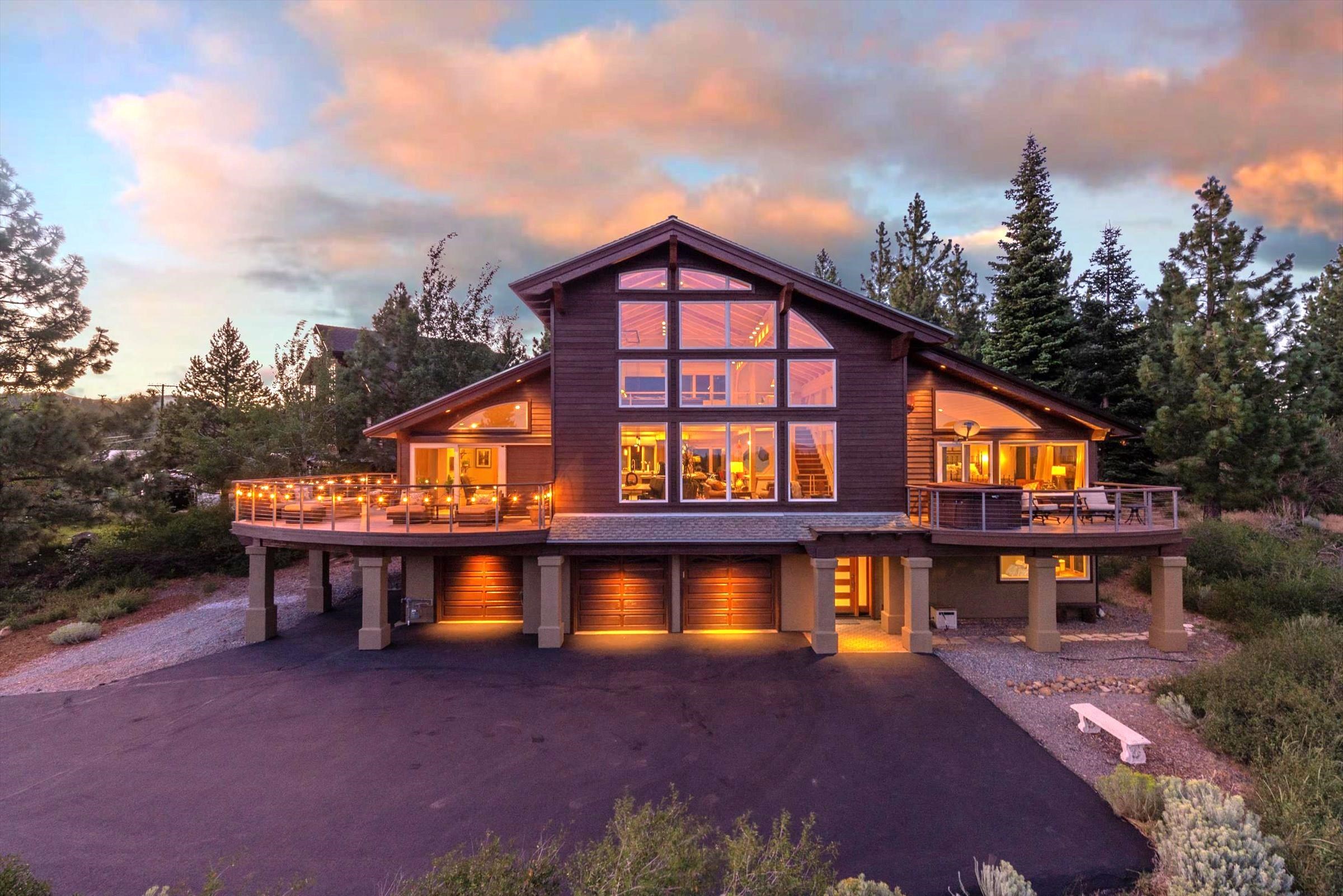 12386 Stockholm Way Truckee, CA 96161 - Photo 1 of 21 a view of a house with a yard swimming pool and sitting area