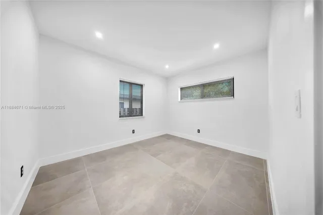 a view of empty room