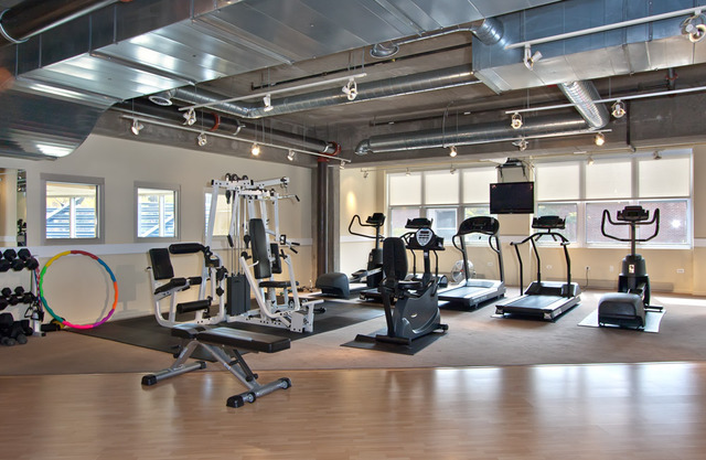 1000 West Adams Street, Unit 719 Chicago, IL 60607 - Photo 9 of 9 a view of a room with gym equipment