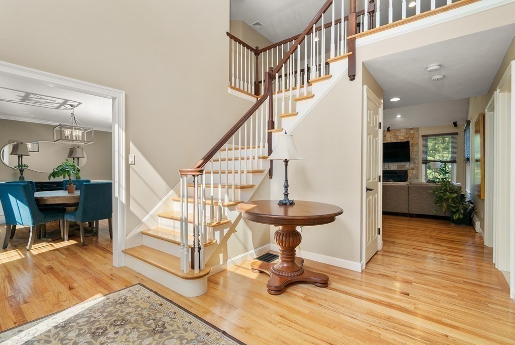 1 Barnbridge Circle Framingham, MA 01701 - Photo 17 of 42 a view of entryway and hall with wooden floor