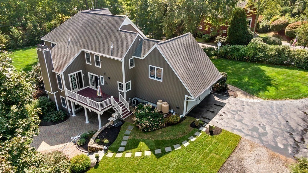 1 Barnbridge Circle Framingham, MA 01701 - Photo 4 of 42 an aerial view of a house with a yard