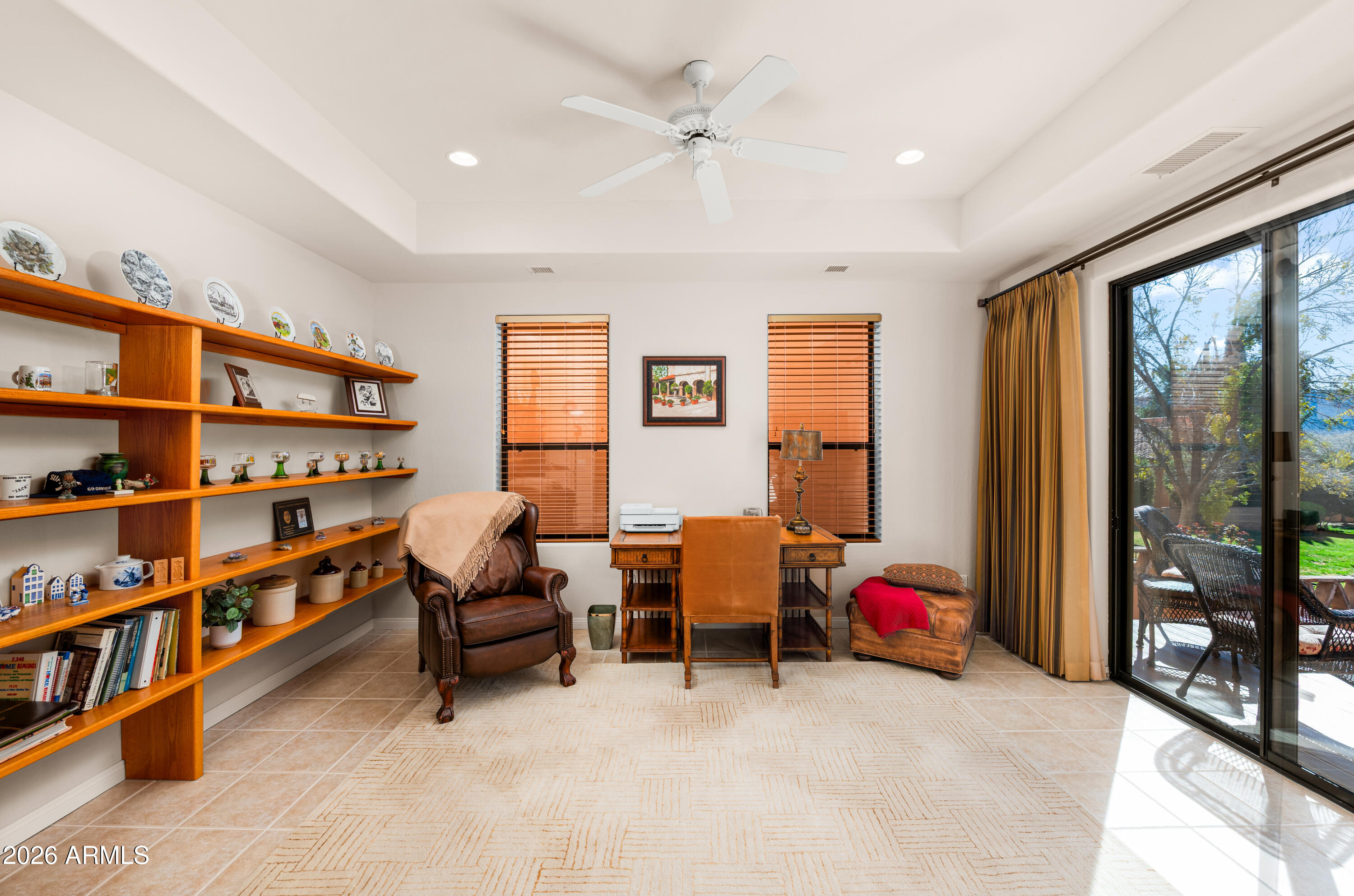 49 Rim Trail Circle Sedona, AZ 86351 - Photo 5 of 41 Den With Patio Access