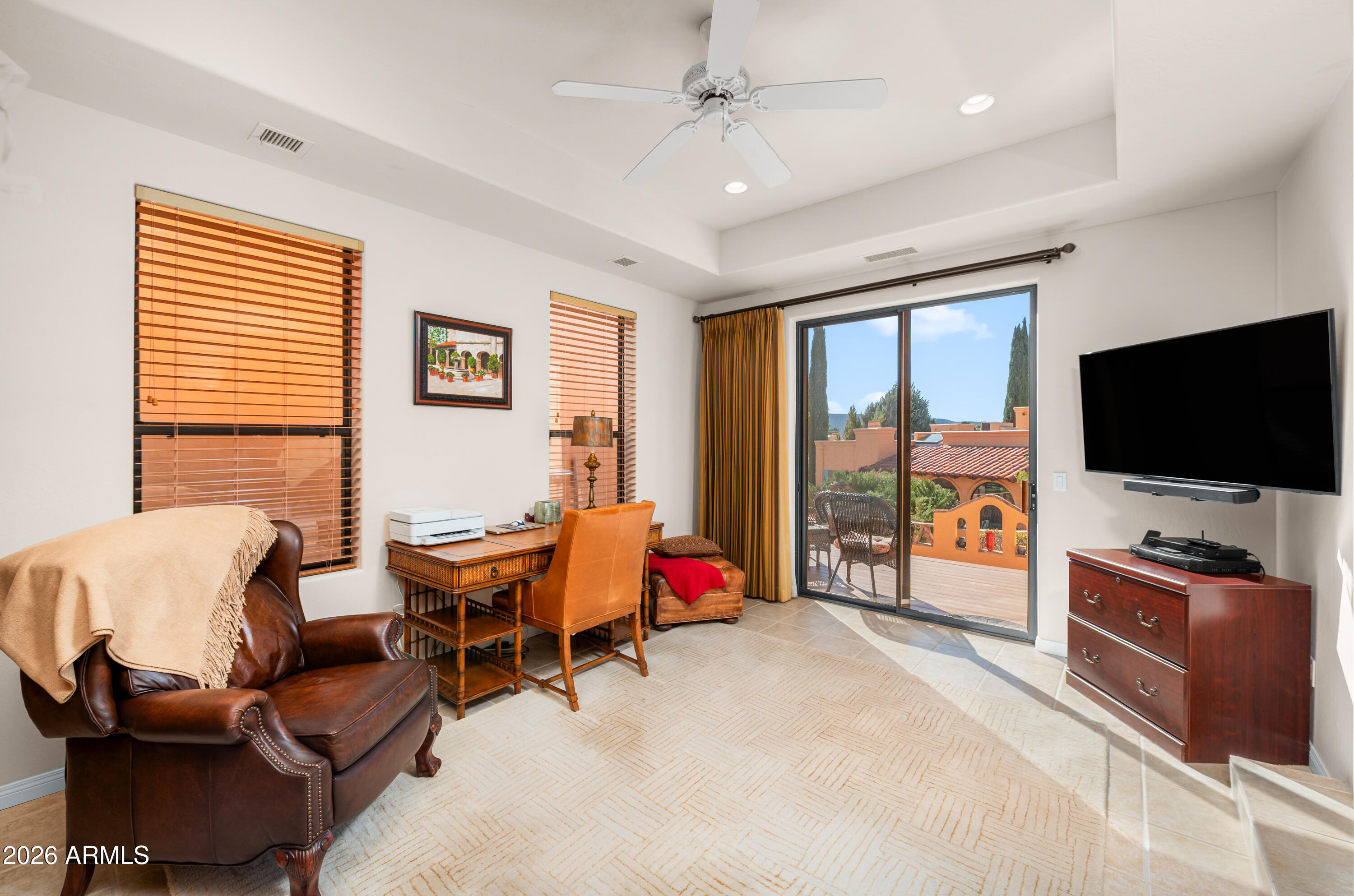 49 Rim Trail Circle Sedona, AZ 86351 - Photo 6 of 41 Den Toward Deck