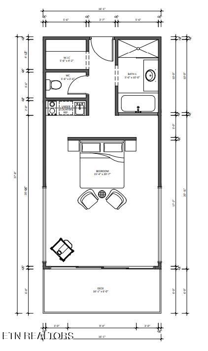 3934 Boogertown Road Sevierville, TN 37876 - Photo 6 of 6 Treehouse floor plan