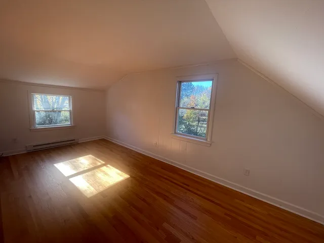 a view of wooden floor