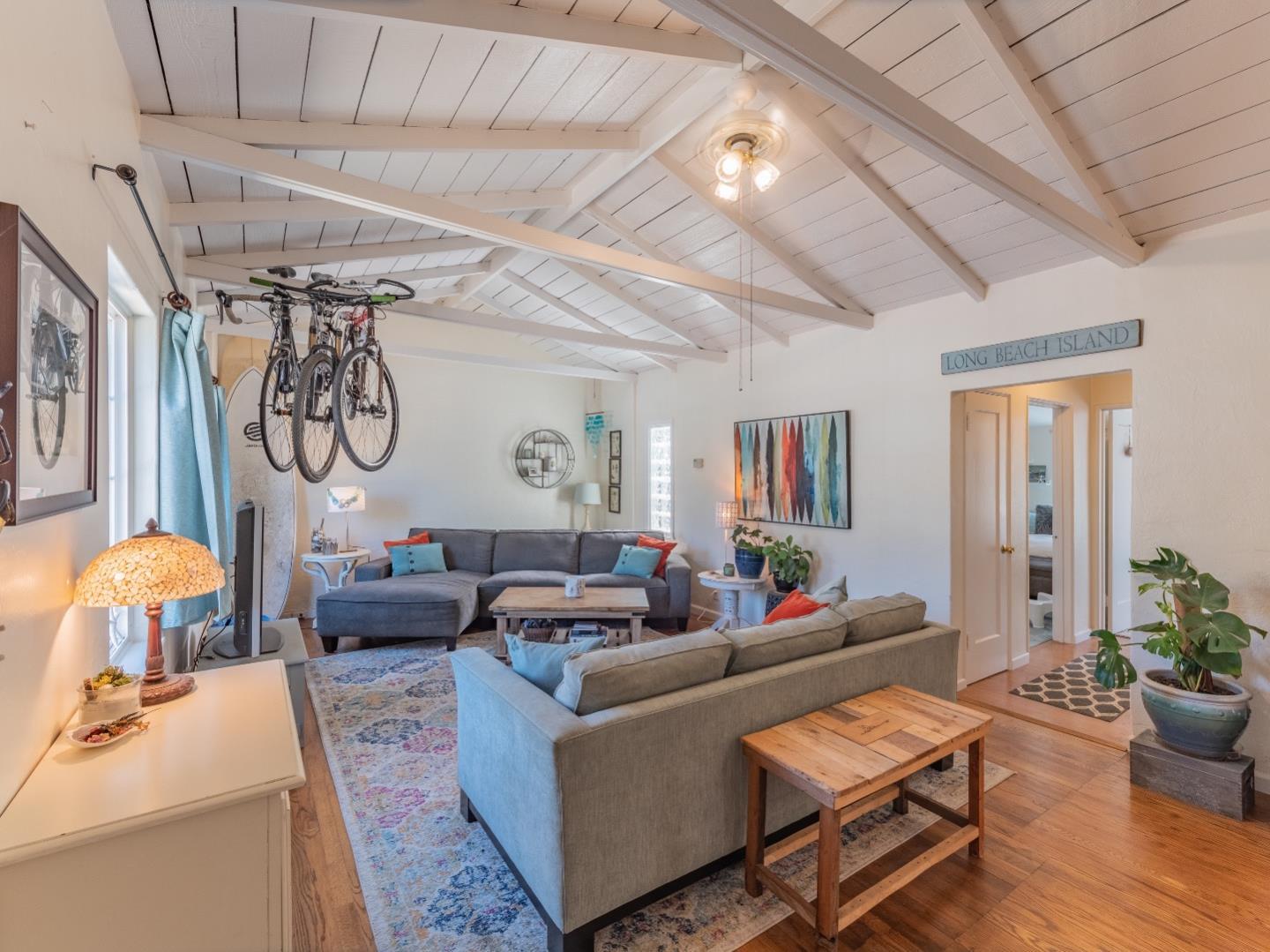 146 Hainline Road Aptos, CA 95003 - Photo 4 of 45 a living room with furniture and wooden floor