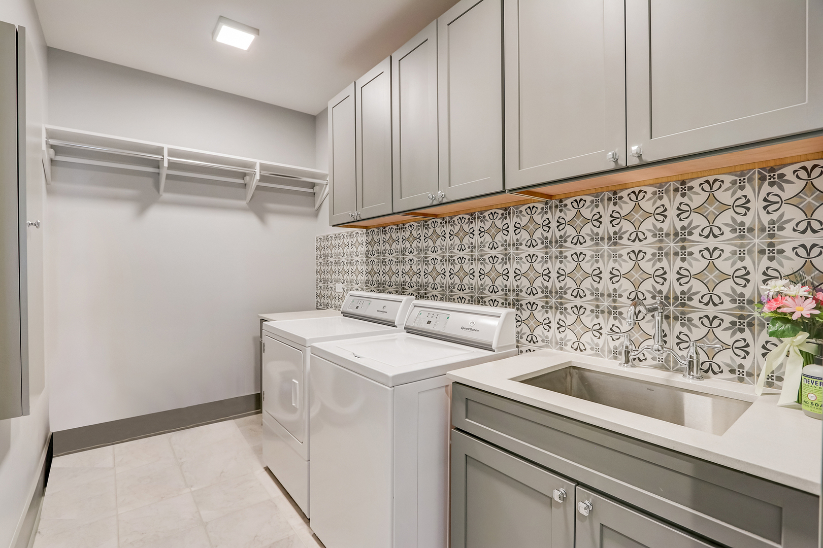 1812 Hunters Ridge Lane Sugar Grove, IL 60554 - Photo 16 of 45 a view of storage and utility room with washer and dryer
