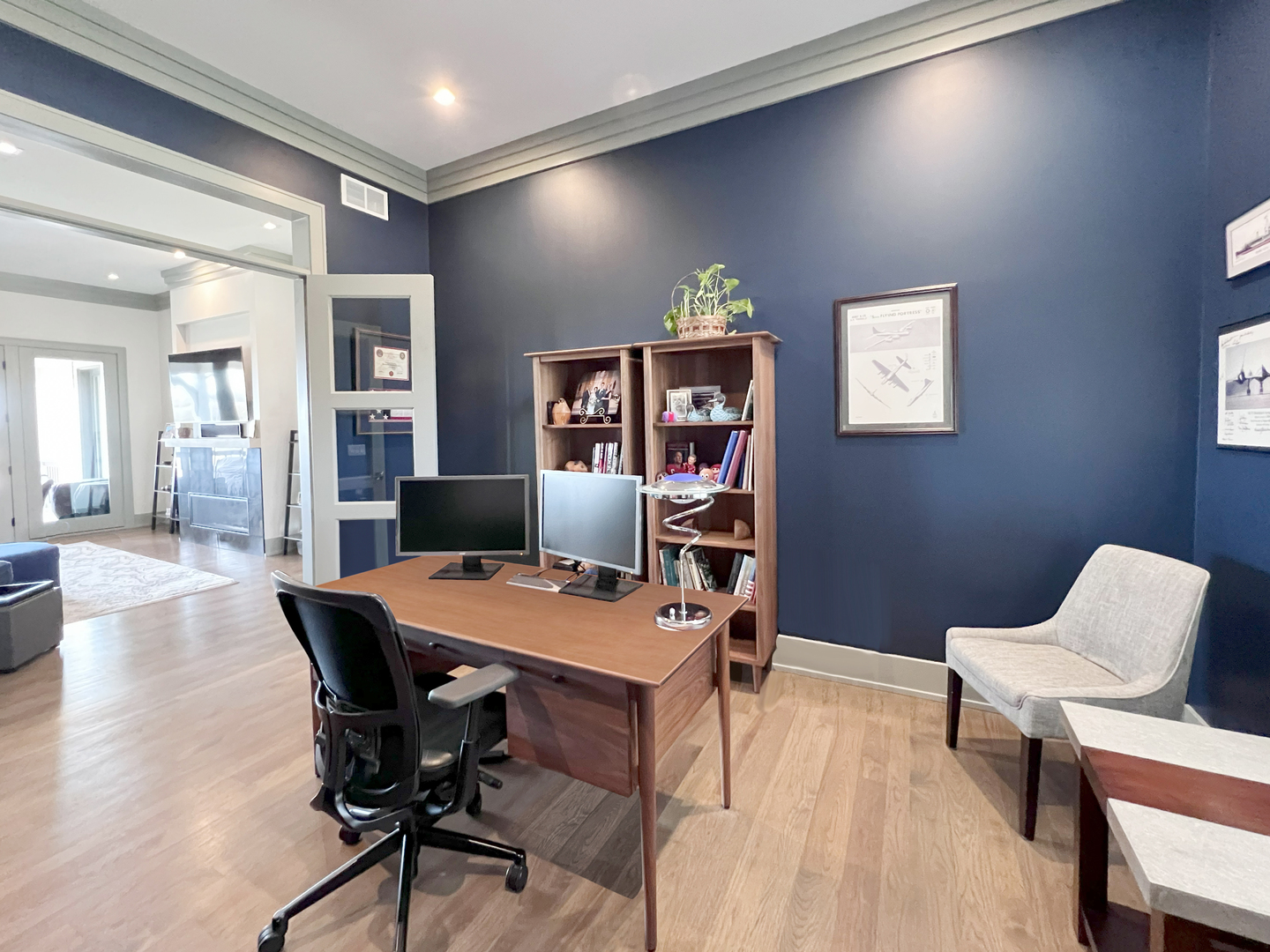 1812 Hunters Ridge Lane Sugar Grove, IL 60554 - Photo 7 of 45 a workspace with furniture and window
