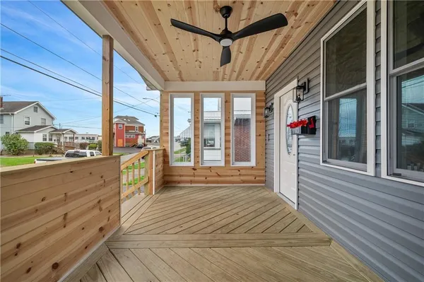 a view of a entryway door front of house