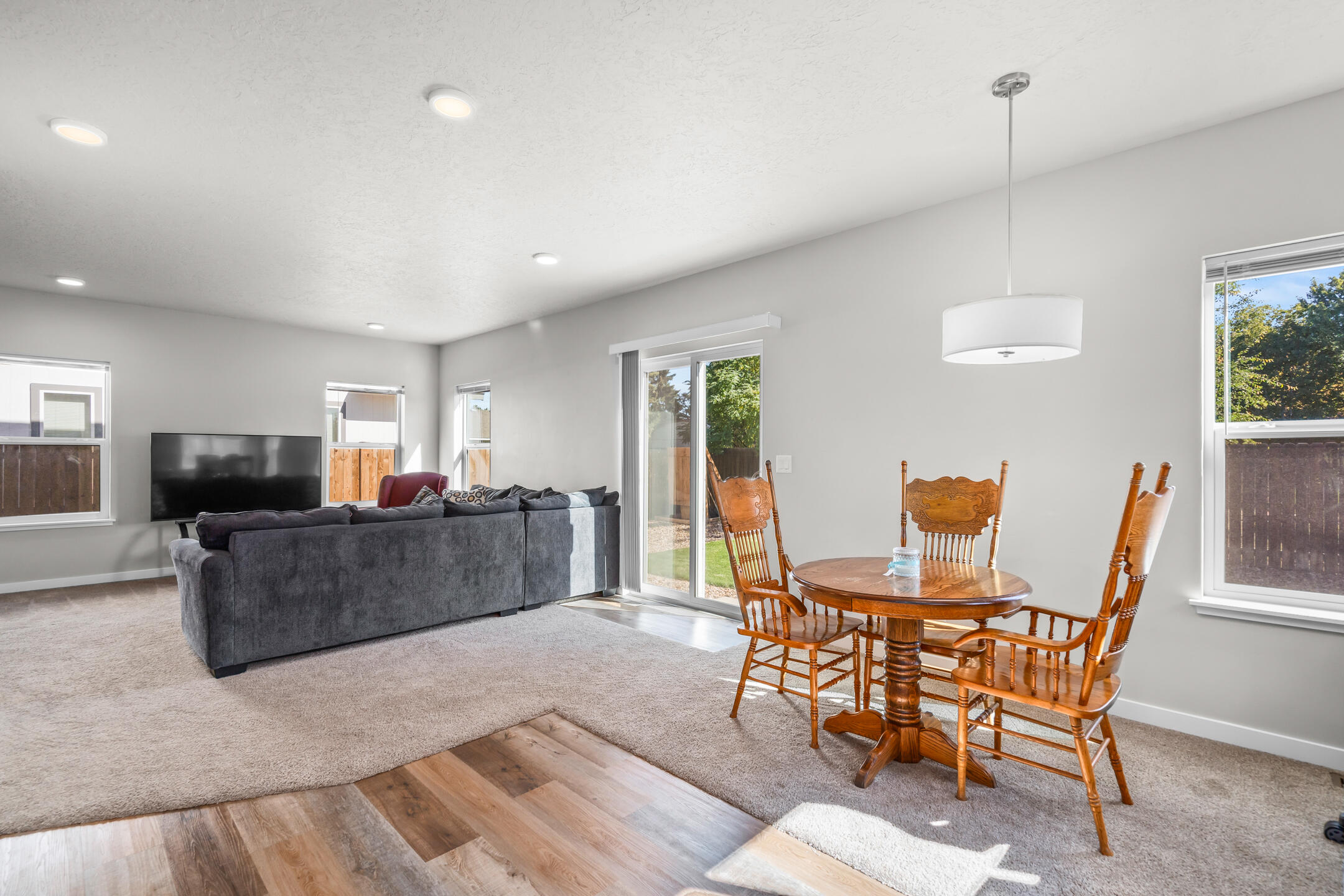 2534 Northeast Colleen Road Prineville, OR 97754 - Photo 14 of 26 a living room with furniture and a flat screen tv