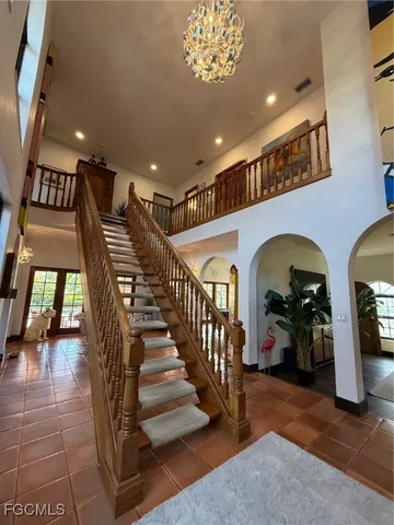 a view of entryway and hall