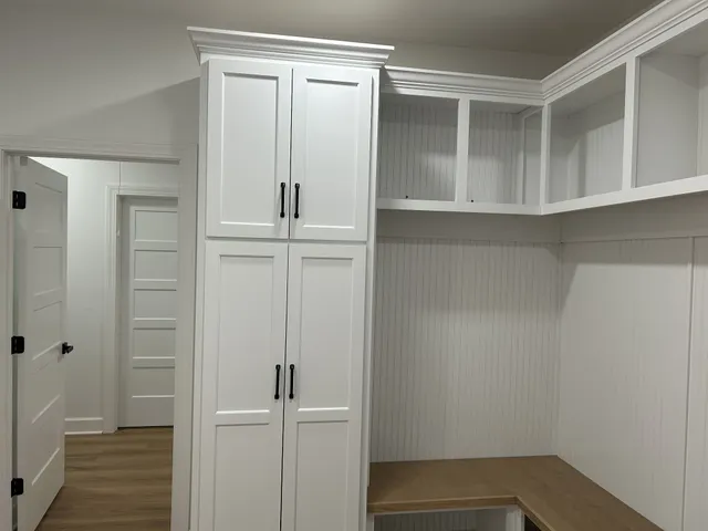 a view of walk in closet