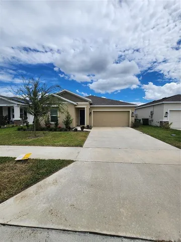 front view of house with a yard