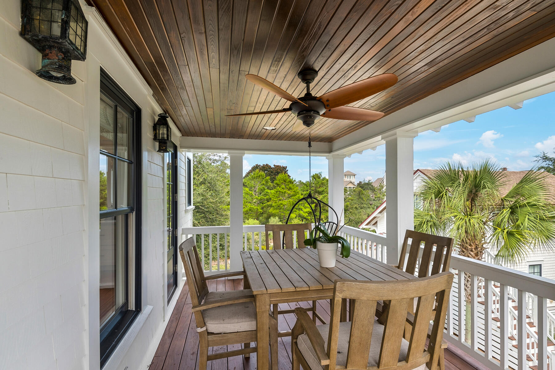 44 Bridge Water Ln Inlet Beach Inlet Beach, FL 32461 - Photo 49 of 83 a view of a dining room with furniture window and outside view
