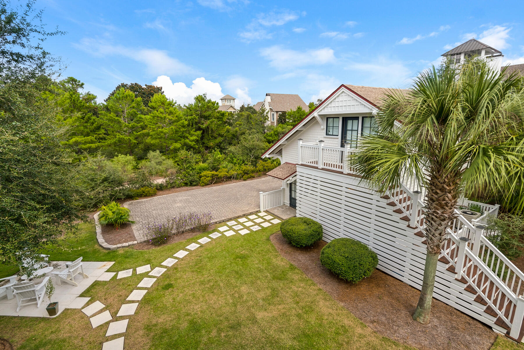 44 Bridge Water Ln Inlet Beach Inlet Beach, FL 32461 - Photo 51 of 83 a house with trees in front of it